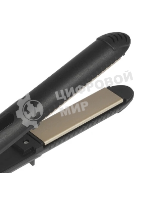 Выпрямитель для волос Galaxy Line GL 4519 черный/золотистый, 24 мм, 180 °C, 1 режим