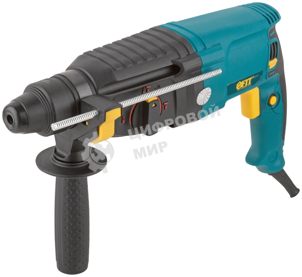 Перфоратор FIT AH-800 800 Вт, 0-900 об/мин, 0-4000 уд/мин, 3.0 Дж, 3 реж., SDS-plus, реверс, 2.8 кг, кейс