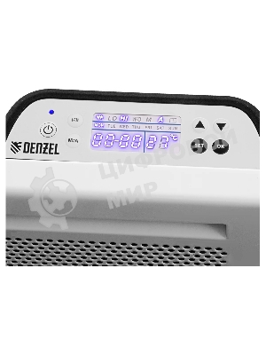 Конвектор электрический гибридный Denzel HybridX-1000 белый, 1000 Вт, 20 м2, термостат, дисплей