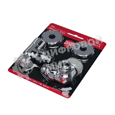 Набор термостатический трехосевой Royal Thermo Design Pro 15мм М30х1,5 (Хром)