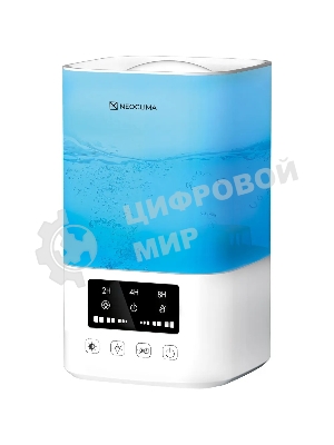 Увлажнитель воздуха Neoclima Vision LED 2.5L белый, 25 м², 2.5 л