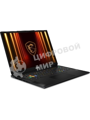 Ноутбук MSI Stealth 18 HX AI A2XWJG-052RU черный Core Ultra 9 275HX 64Gb SSD 2Tb NVIDIA GeForce RTX 5090 для ноутбуков 24Gb 18
