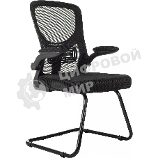 Кресло компьютерное Бюрократ MC-109 черный TW-01 TW-11 сетка/ткань полозья металл черный