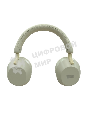 Беспроводные/проводные наушники MORE CHOICE HW55 молочный, накладные, Bluetooth + проводной, до 12 ч