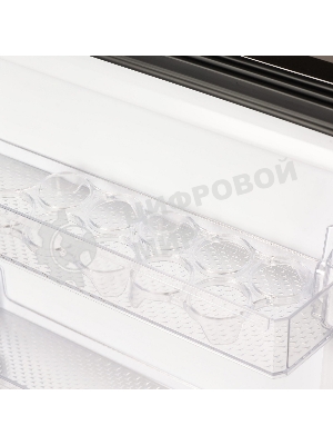 Холодильник Бирюса B408 черный однокамерный 88/27л морозилка сверху