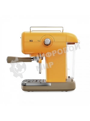 Кофеварка эспрессо BQ CM2004 желтый, исп. кофе - молотый, 0.6 л, 1100 Вт, 20 бар