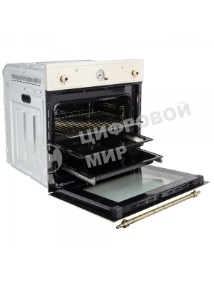 Духовой шкаф электрический Zigmund & Shtain E 141 X бежевый