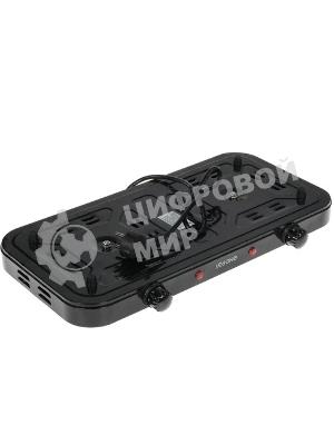 Плита настольная электрическая Energy EN-903B 2 конф., чугун, черная (158957)