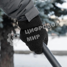 Перчатки универсальные Denzel двойные, ПВХ нанесение, размер 10