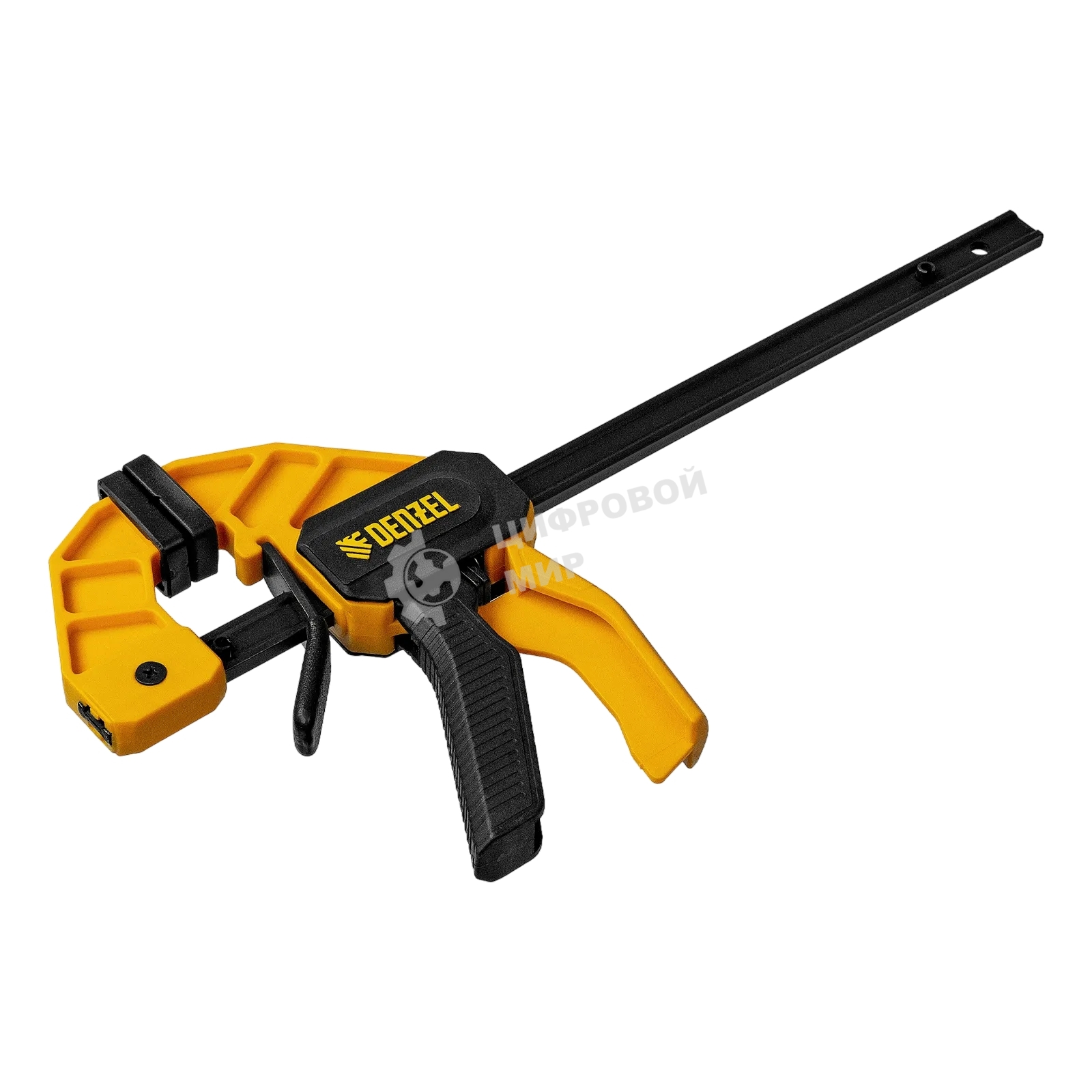 Струбцина Denzel F-образная, быстрозажимная, 150 х 55 мм, усиленный нейлоновый корпус