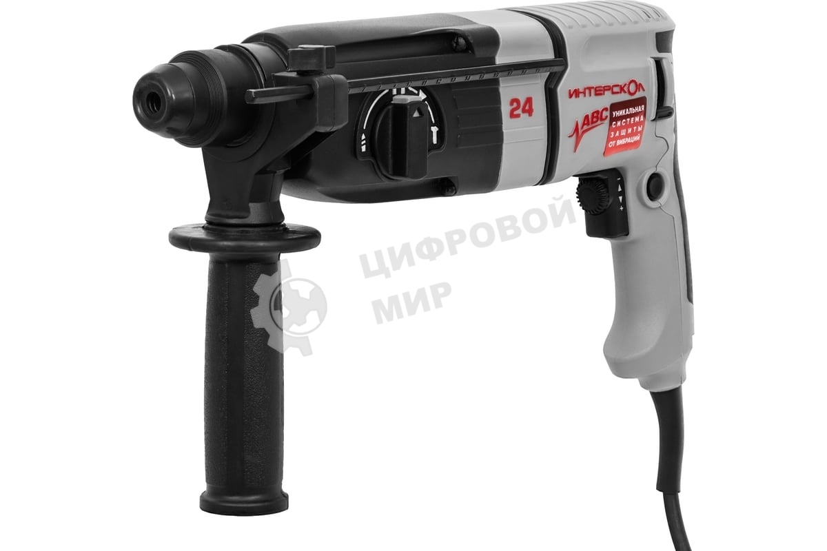Перфоратор Интерскол П-24/700АВС SDS plus, с АВС сист. (кейс) 160.1.4.40