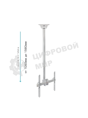 Кронштейн для телевизора Arm Media LCD-1700 белый, 26