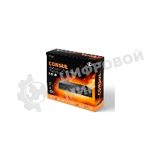 Приставка Perfeo (PF-A4413) CONSUL DVB-T2/C для цифр.TV, Wi-Fi, IPTV, HDMI, 2 USB, DolbyDigital, пульт ДУ