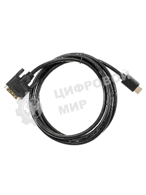 Кабель HDMI to DVI-D (19M -25M) 2м, TV-COM LCG135E-2M