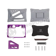 Компьютерный корпус Khadas DIY Case Purple VIMs DIY Case, Purple Color, with heavy metal plate