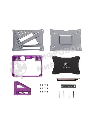 Компьютерный корпус Khadas DIY Case Purple VIMs DIY Case, Purple Color, with heavy metal plate