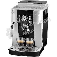 Кофемашина автоматическая DeLonghi ECAM 21.117.SB серебристый/черный, исп. кофе - зерновой/молотый, 1.8 л, 1450 Вт, 15 бар