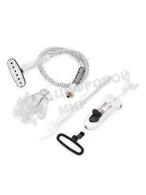 Отпариватель Kitfort КТ-9155 белый/черный, 2200 Вт, 45 г/мин, 3000 мл