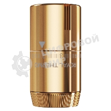 Термоголовка жидкостная Royal Thermo Design М30х1,5 (золото)