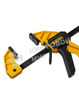 Струбцина Denzel F-образная, быстрозажимная, 150 х 55 мм, усиленный нейлоновый корпус