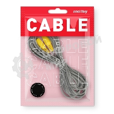Кабель соединительный Smartbuy 1xRCA (M) - 1xRCA (M), 5,0 m, в пакете (KA-115-150)