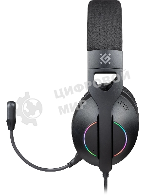 Гарнитура Defender Weaver чёрный, проводная, подсветка