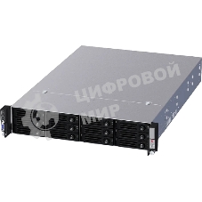 Серверный корпус Ablecom CS-R26-16P 2U chassis 12 swap trays & 12G BP, with 800WCRPS(1+1), 533мм depth with AC R53 Slide Rail