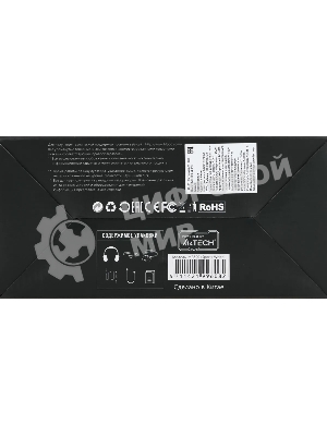 Гарнитура Bloody MR590 Sports Red белый/чёрный, беспроводная + проводная, Bluetooth, до 35 ч