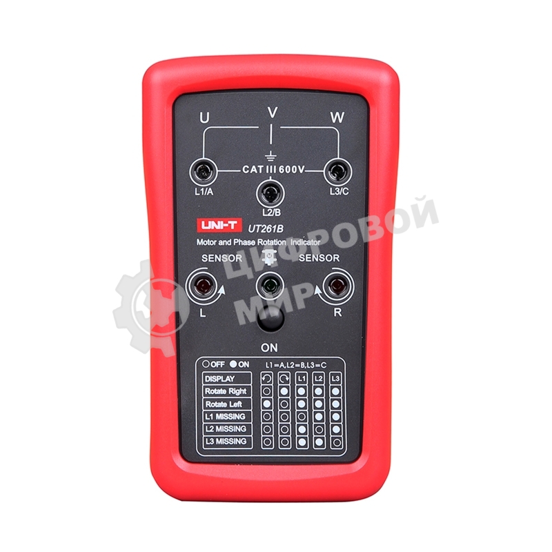 Детектор последовательности фаз UNI-T UT261B