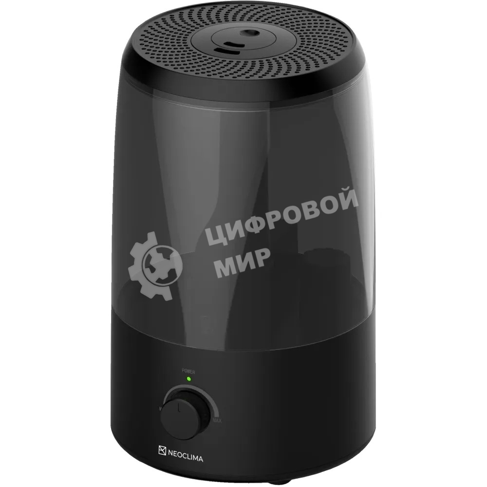 Увлажнитель воздуха Neoclima ONYX 3.5L черный, 35 м², 3.5 л