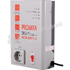 Стабилизатор напряжения Ресанта АСН-350/1-И 0.35кВА однофазный белый (63/6/74)