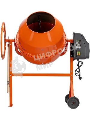 Бетоносмеситель Сибртех БСН-200 800 Вт, 200 л, чугунный венец