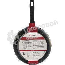 Сковорода Starwind Optimum induction SW-OPI2026 круглая 26 см, покрытие: Skandia X-treme ручка несъемная (без крышки) черный