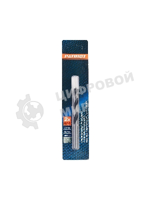 Сверло EDGE by PATRIOT по дереву спиральное 9 мм, W-образная заточка, 1 шт в блистере