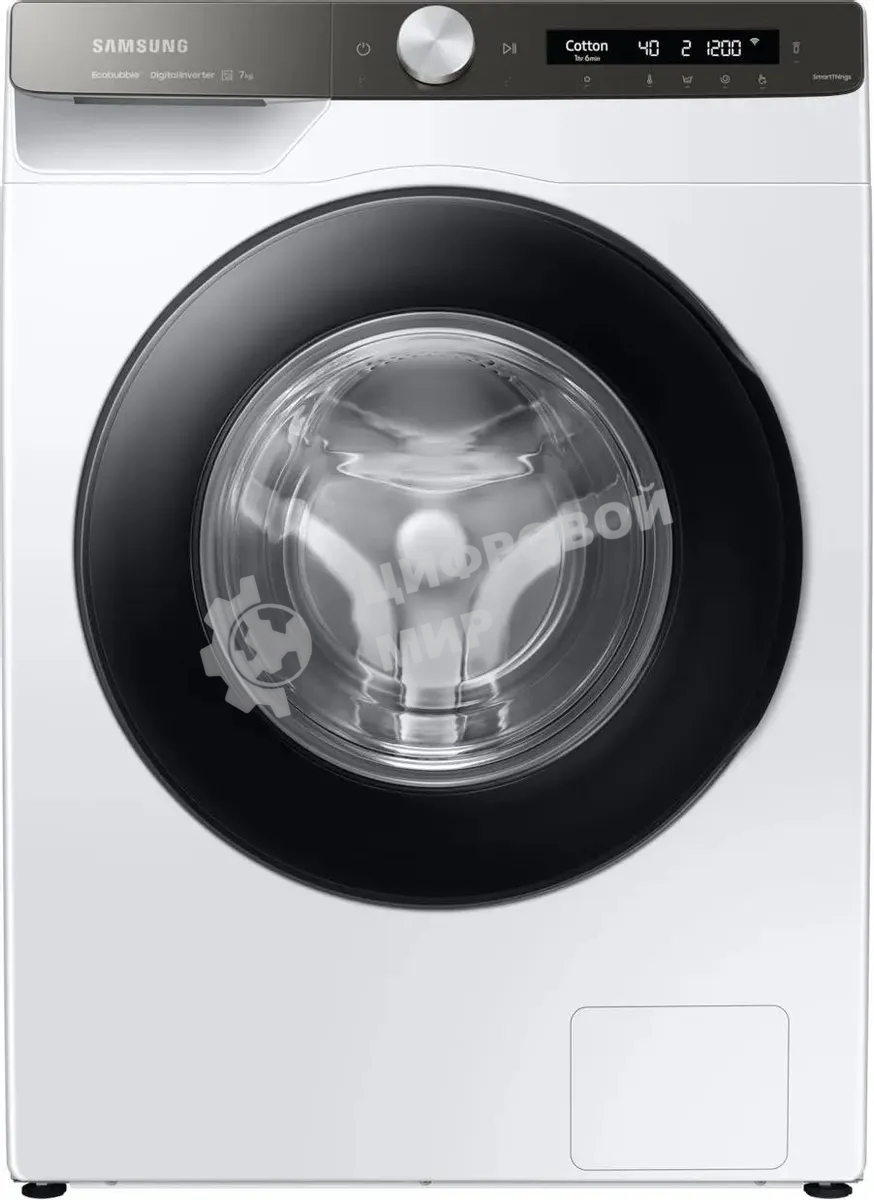 Стиральная машина Samsung WW70AG6S23ATLP белый, загрузка фронтальная 7 кг, 1200 об/мин, класс: A+++