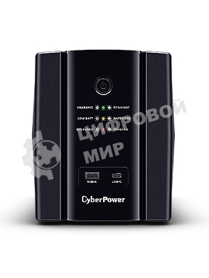 Источник бесперебойного питания CyberPower UT1500EG Line-Interactive 1500VA/900W USB/RJ11/45/USB charger A/C