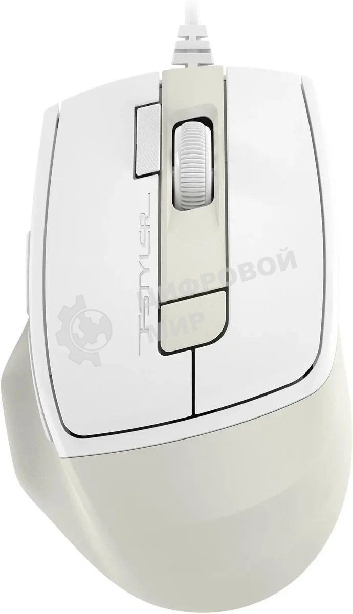 Мышь проводная A4Tech Fstyler FM45S Air бежевый, 2400 dpi, USB, кнопки - 7