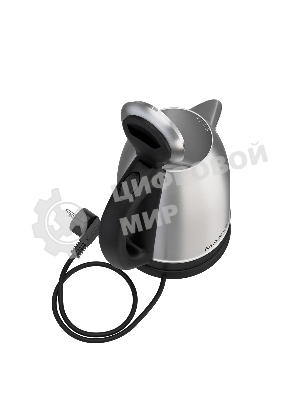 Чайник электрический Maxvi KE2021S silver-black