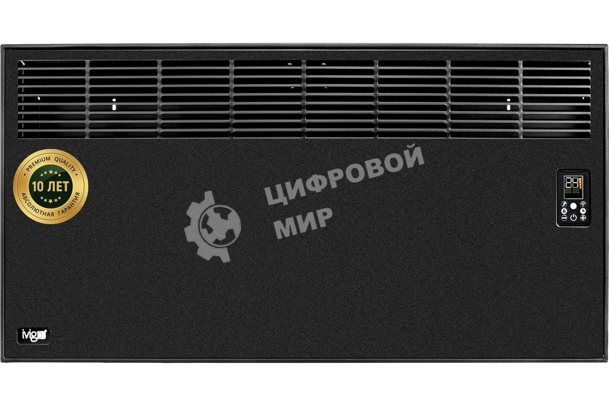 Конвектор электрический iVigo EPK4590P20 2000 Вт Черный, WI-FI