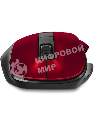 Мышь беспроводная SVEN RX-525SW красная (бесшумн. кл., 5+1кл. 600-1400DPI, Soft-touch, блист.)