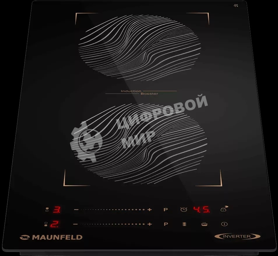 Индукционная варочная панель Maunfeld CVI292S2BBKF Inverter