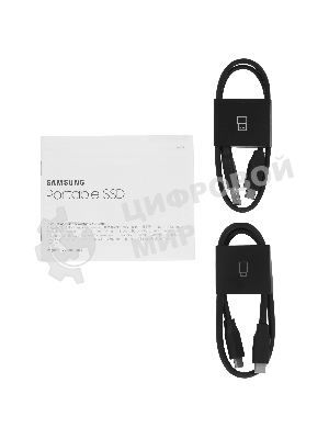 Внешний SSD Samsung T9, 4TB, USB 3.2 Gen 2x2 Type-C, R/W 2000/2000, черный