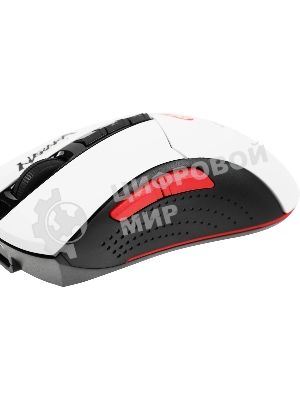 Мышь беспроводная A4Tech Bloody R90 Plus Naraka белый, 5000 dpi, радиоканал, USB, кнопки - 8