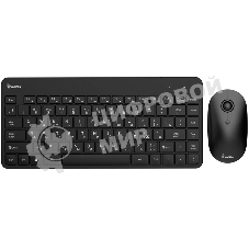 Комплект клавиатура+мышь Smartbuy 220349AG беспроводной, USB, 1600 DPI, чёрный