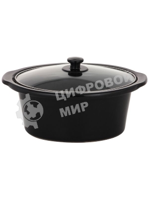 Медленноварка Kitfort КТ-208 4.5л 280Вт серебристый/черный