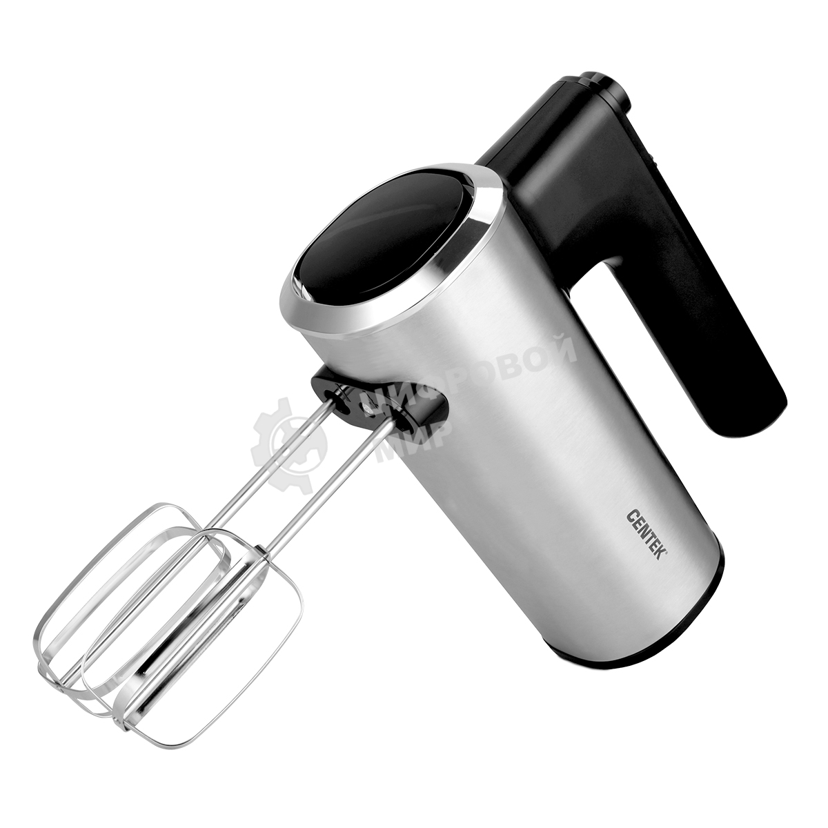 Миксер Centek CT-1101 черный/серебристый