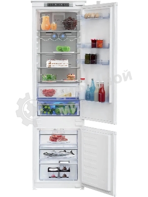 Встраиваемый холодильник Beko Diffusion BCNA306E2S двухкамерный белый