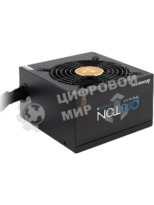Блок питания Chieftec Proton BDF-600S-Bulk, 600Вт, 80 PLUS Bronze, Active PFC, 120мм, черный