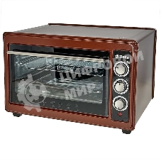 Мини-печь Delta D-0123 коречневый