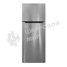 Холодильник Centek CT-1730 стальной двухкамерный 362/129л морозилка сверху, No Frost